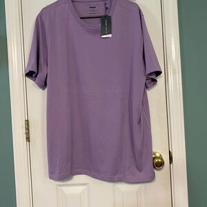 Perry Ellis Lavender Short Sleeve Tee